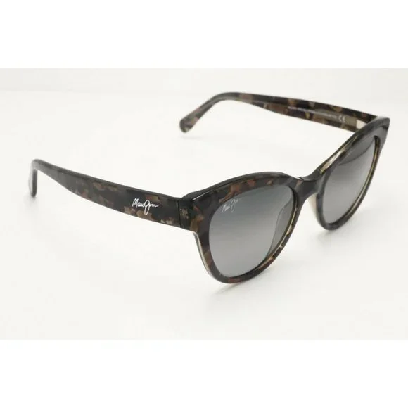 Maui Jim Kuuipo MJ 799-27A Cat Eye Tortoise Sunglasses Neutral Grey Lenses (A)